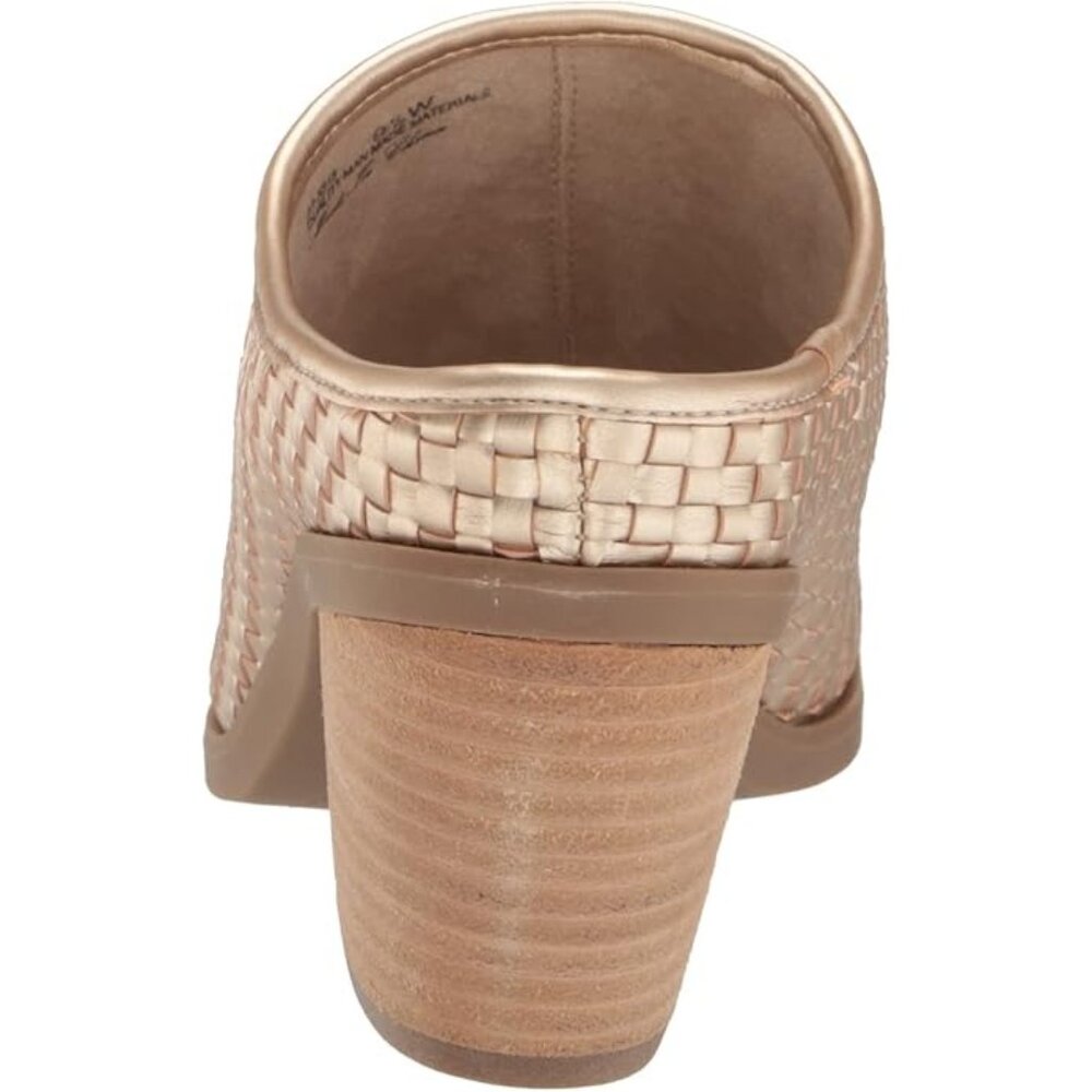 Bella Vita Alivia Women's Sandals 8M Champagne Mule 2" Block Heel NEW - Picture 5 of 8
